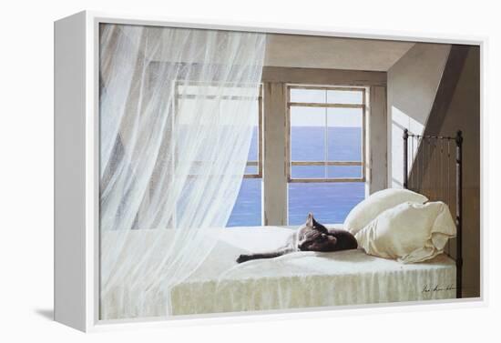 Nap Time-Zhen-Huan Lu-Framed Premier Image Canvas