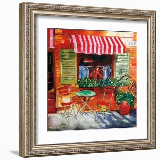 Napa Bistro-David Lloyd Glover-Framed Art Print