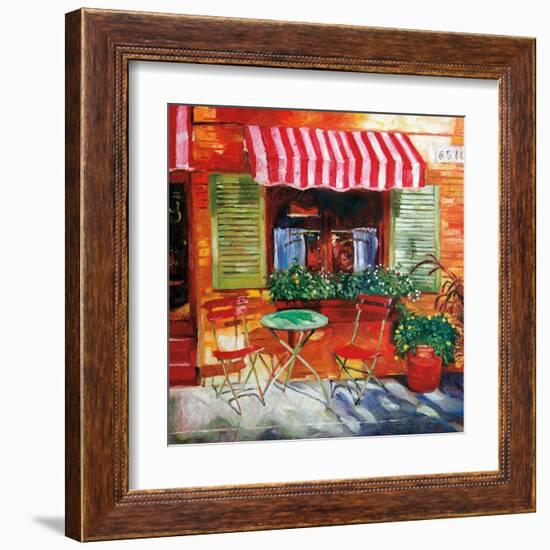 Napa Bistro-David Lloyd Glover-Framed Art Print