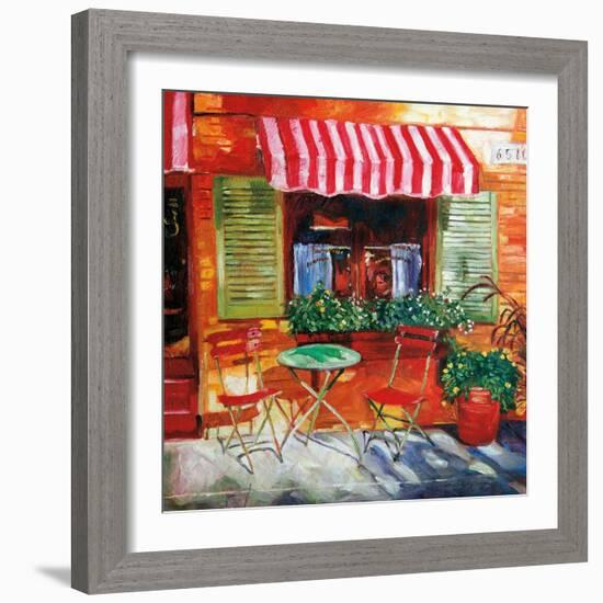 Napa Bistro-David Lloyd Glover-Framed Art Print