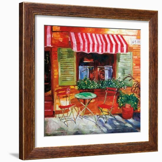 Napa Bistro-David Lloyd Glover-Framed Art Print