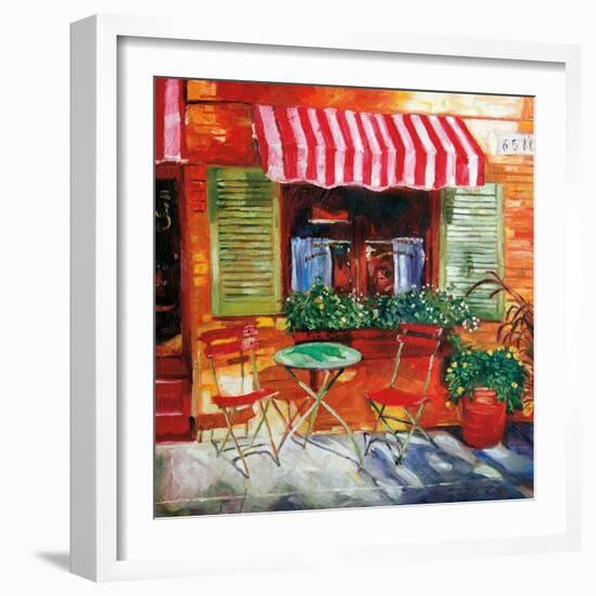 Napa Bistro-David Lloyd Glover-Framed Art Print