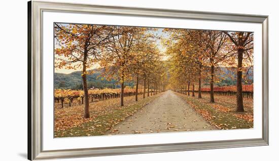 Napa Lane-Lance Kuehne-Framed Giclee Print