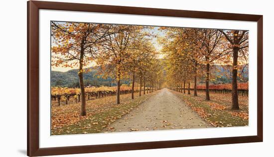 Napa Lane-Lance Kuehne-Framed Giclee Print