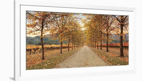 Napa Lane-Lance Kuehne-Framed Giclee Print