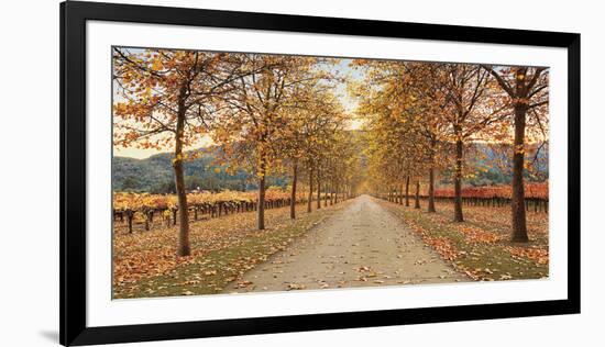 Napa Lane-Lance Kuehne-Framed Giclee Print