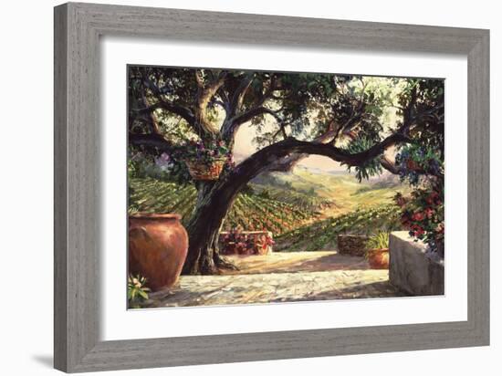 Napa Patio-Art Fronckowiak-Framed Art Print