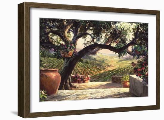 Napa Patio-Art Fronckowiak-Framed Art Print