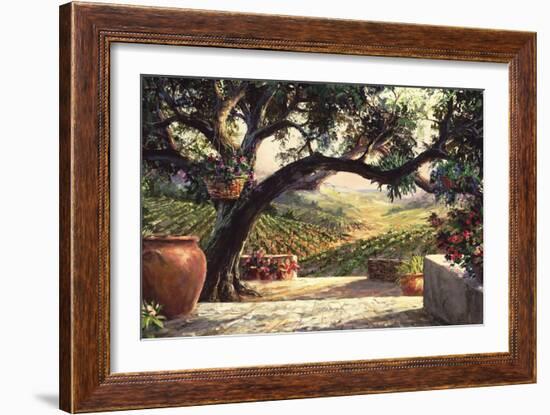 Napa Patio-Art Fronckowiak-Framed Art Print