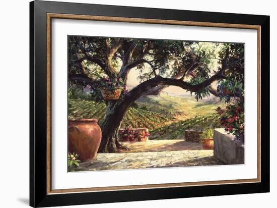 Napa Patio-Art Fronckowiak-Framed Art Print