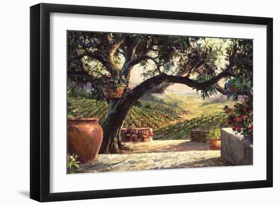 Napa Patio-Art Fronckowiak-Framed Art Print