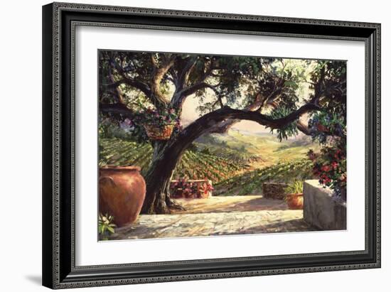 Napa Patio-Art Fronckowiak-Framed Art Print