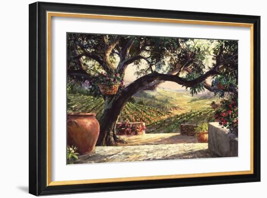 Napa Patio-Art Fronckowiak-Framed Art Print