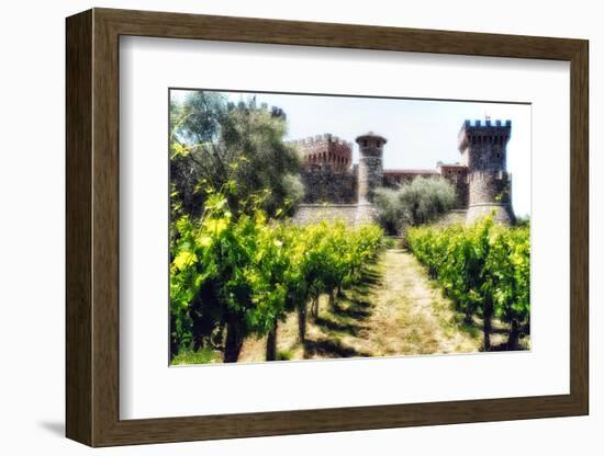 Napa Valley Dream Castle-George Oze-Framed Photographic Print