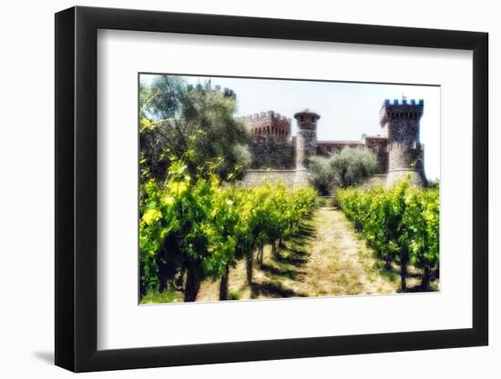 Napa Valley Dream Castle-George Oze-Framed Photographic Print