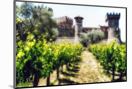 Napa Valley Dream Castle-George Oze-Mounted Photographic Print