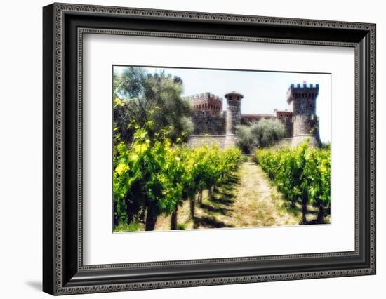 Napa Valley Dream Castle-George Oze-Framed Photographic Print