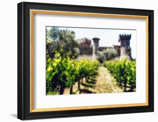 Napa Valley Dream Castle-George Oze-Framed Photographic Print