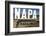 Napa Valley Sign-George Oze-Framed Photographic Print