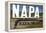Napa Valley Sign-George Oze-Framed Premier Image Canvas