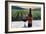 Napa Valley Wine Bottle with Red Wine-Markus Bleichner-Framed Art Print