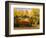 Napa Valley Wine Train Rolls through Rutherford, California, USA-John Alves-Framed Photographic Print