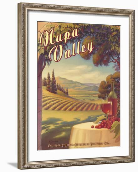 Napa Valley-Kerne Erickson-Framed Art Print