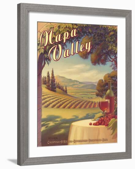 Napa Valley-Kerne Erickson-Framed Art Print