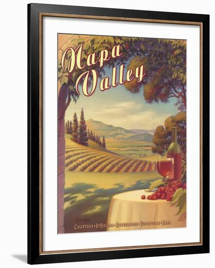 Napa Valley-Kerne Erickson-Framed Art Print