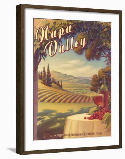 Napa Valley-Kerne Erickson-Framed Art Print