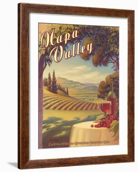 Napa Valley-Kerne Erickson-Framed Art Print