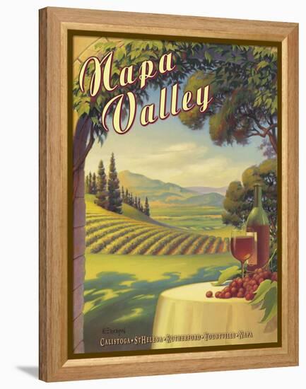 Napa Valley-Kerne Erickson-Framed Stretched Canvas