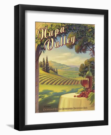 Napa Valley-Kerne Erickson-Framed Premium Giclee Print