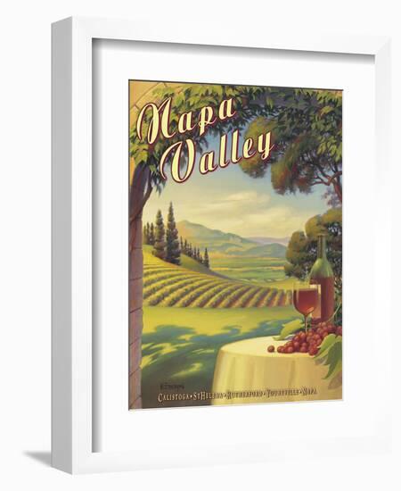 Napa Valley-Kerne Erickson-Framed Premium Giclee Print