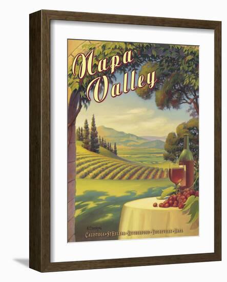 Napa Valley-Kerne Erickson-Framed Art Print