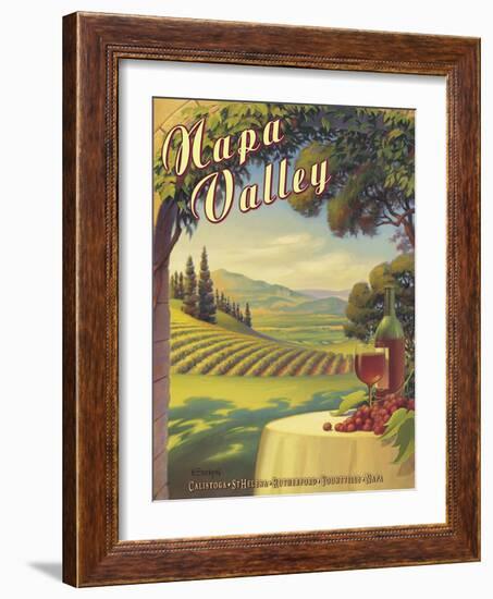 Napa Valley-Kerne Erickson-Framed Art Print