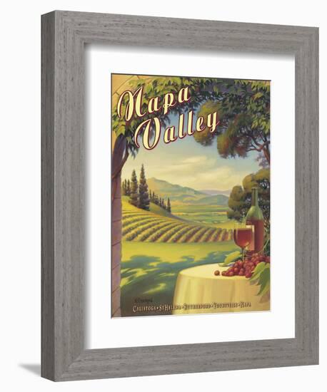 Napa Valley-Kerne Erickson-Framed Art Print