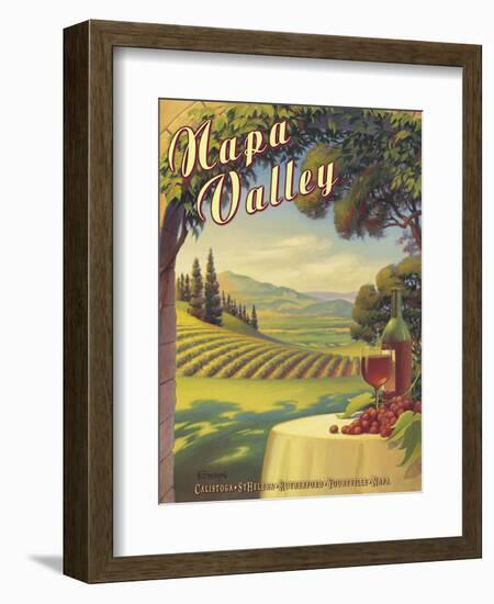 Napa Valley-Kerne Erickson-Framed Art Print