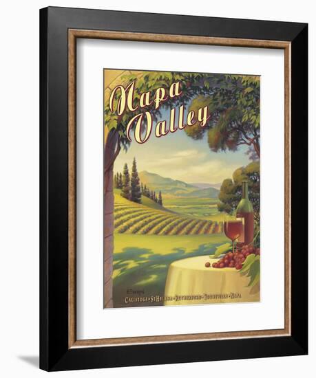 Napa Valley-Kerne Erickson-Framed Art Print