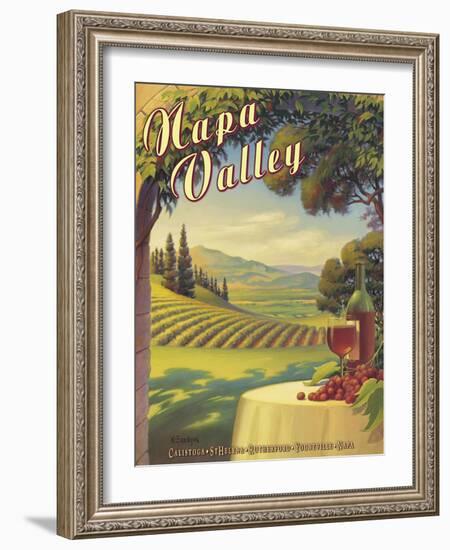 Napa Valley-Kerne Erickson-Framed Art Print