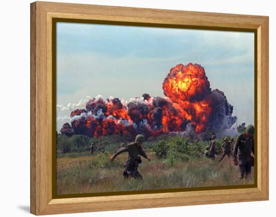 Napalm Strike-Associated Press-Framed Premier Image Canvas