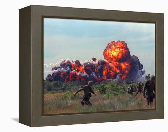 Napalm Strike-Associated Press-Framed Premier Image Canvas