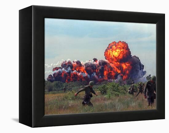 Napalm Strike-Associated Press-Framed Premier Image Canvas