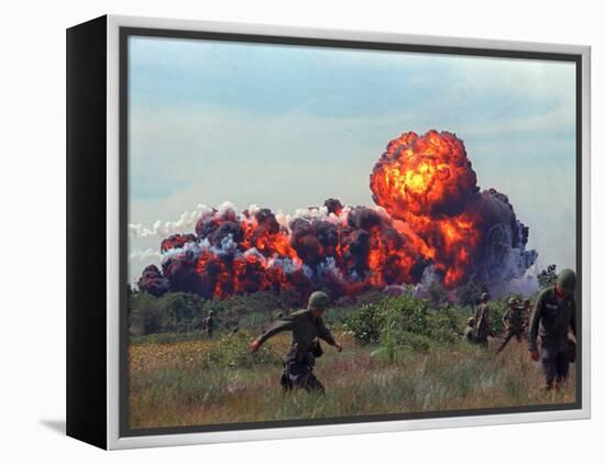 Napalm Strike-Associated Press-Framed Premier Image Canvas