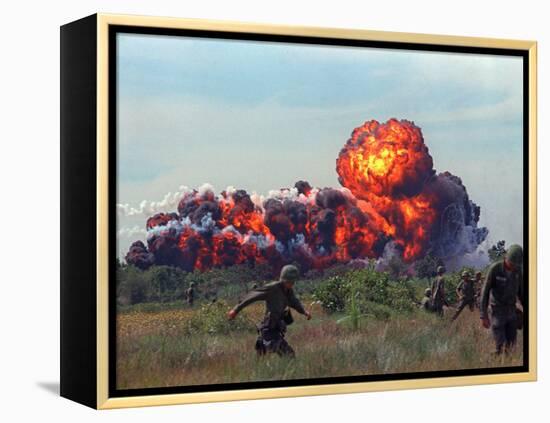 Napalm Strike-Associated Press-Framed Premier Image Canvas