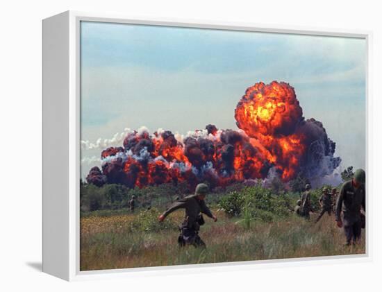 Napalm Strike-Associated Press-Framed Premier Image Canvas