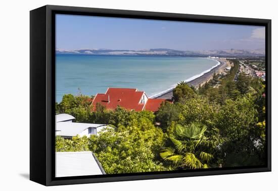 Napier, Hawkes Bay Region, North Island, New Zealand, Pacific-Matthew Williams-Ellis-Framed Premier Image Canvas