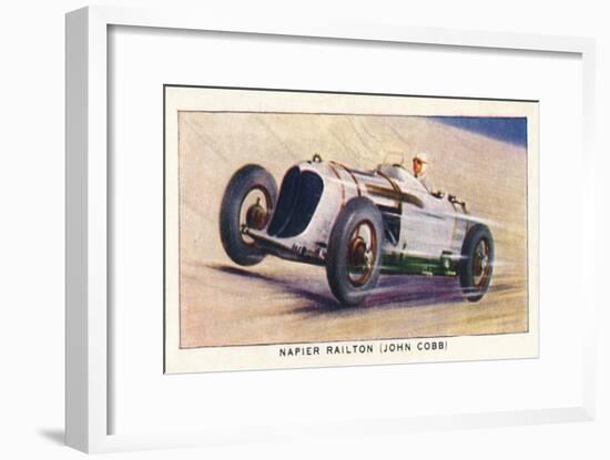 'Napier Railton (John Cobb)', 1938-Unknown-Framed Giclee Print