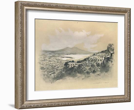 'Naples and the Bay', 1903-Mortimer L Menpes-Framed Giclee Print