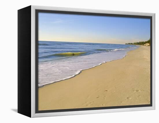 Naples Beach, Florida, USA-Fraser Hall-Framed Premier Image Canvas